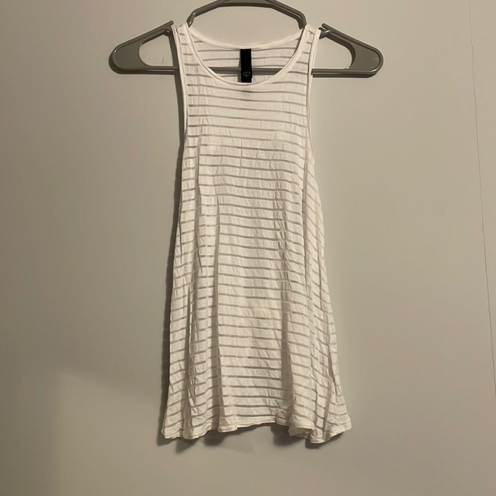 Open Back Womens Tank-Top - XS